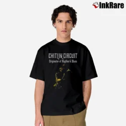 Men’s Chitlin Circuit Originator Of Rhythm Blues Jazz Classic T-Shirt in black | Soft, Breathable Everyday Wear