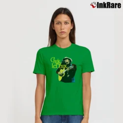 Women’s Chris Ledoux Band Country Music Signature T-Shirt in irish green | Soft, Flattering Fit