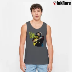Men’s Chris Ledoux Band Country Music Tank Top in charcoal | Breathable, Active-Friendly Design