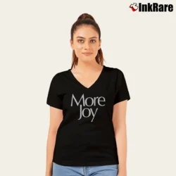 Women’s Christopher Kane More Joy V-Neck Tee in black | Chic Neckline, Soft Texture