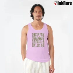 Men’s Chromakopia Tyler The Creator Tank Top in light pink | Breathable, Active-Friendly Design