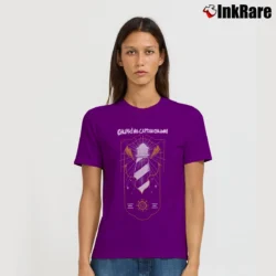 Women’s Chunk! No Captain Chunk Band Pop Punk Rock Signature T-Shirt in purple | Soft, Flattering Fit
