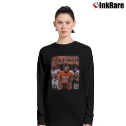 Women’s Cincinnati Bengals Andrei Iosivas Long-Sleeve Top in black | Sleek, Versatile, All-Season