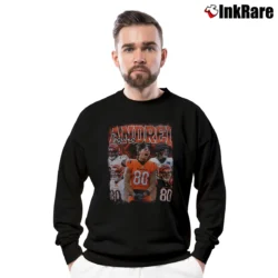 Men’s Cincinnati Bengals Andrei Iosivas Crewneck Sweatshirt in black | Cozy Fabric, Clean Style