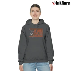 Women’s cincinnati bengals joe burrow ja'marr chase down there somewhere for NFL Fans Cozy Hoodie in charcoal | Warm, Structured, Stylish