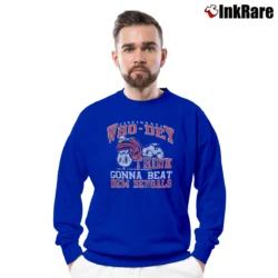 Men’s Cincinnati Bengals Snoopy Football Crewneck Sweatshirt in royal blue | Cozy Fabric, Clean Style