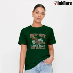 Women’s Cincinnati Bengals Snoopy Football Signature T-Shirt in forest green | Soft, Flattering Fit