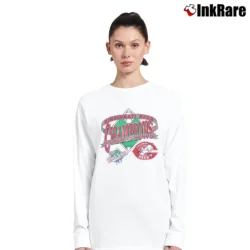 Women’s Cincinnati Reds 1990 World Series Long-Sleeve Top in white | Sleek, Versatile, All-Season