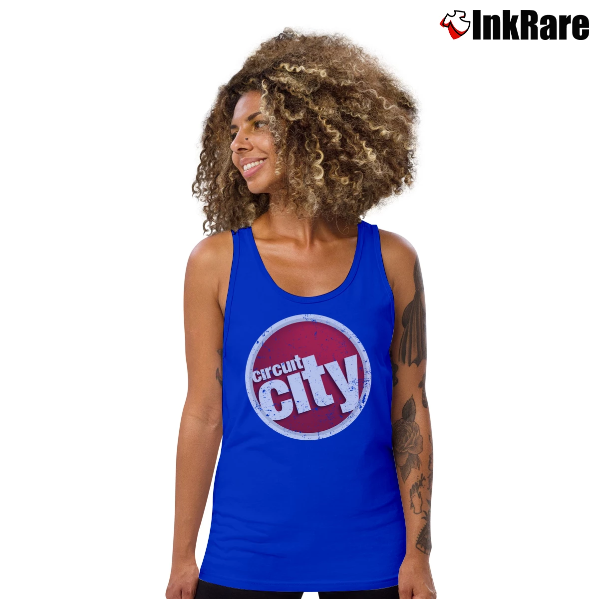 Circuit City Women’s Essential Tank in royal blue – Summer Ready Women’s Circuit City Tank Top in royal blue | Lightweight, Movement-Friendly