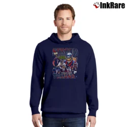 Men’s cj stroud houston texans for NFL Quarterback Fans Pullover Hoodie in navy | Cozy, Durable, Modern Fit
