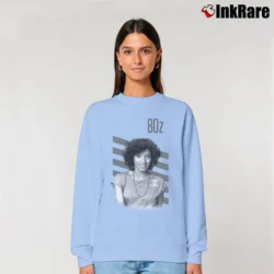Women’s Claire Huxtable From Servedfresh Relaxed Sweatshirt in light blue | Soft, Laid-Back Vibe