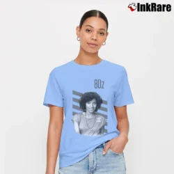 Women’s Claire Huxtable From Servedfresh Signature T-Shirt in light blue | Soft, Flattering Fit