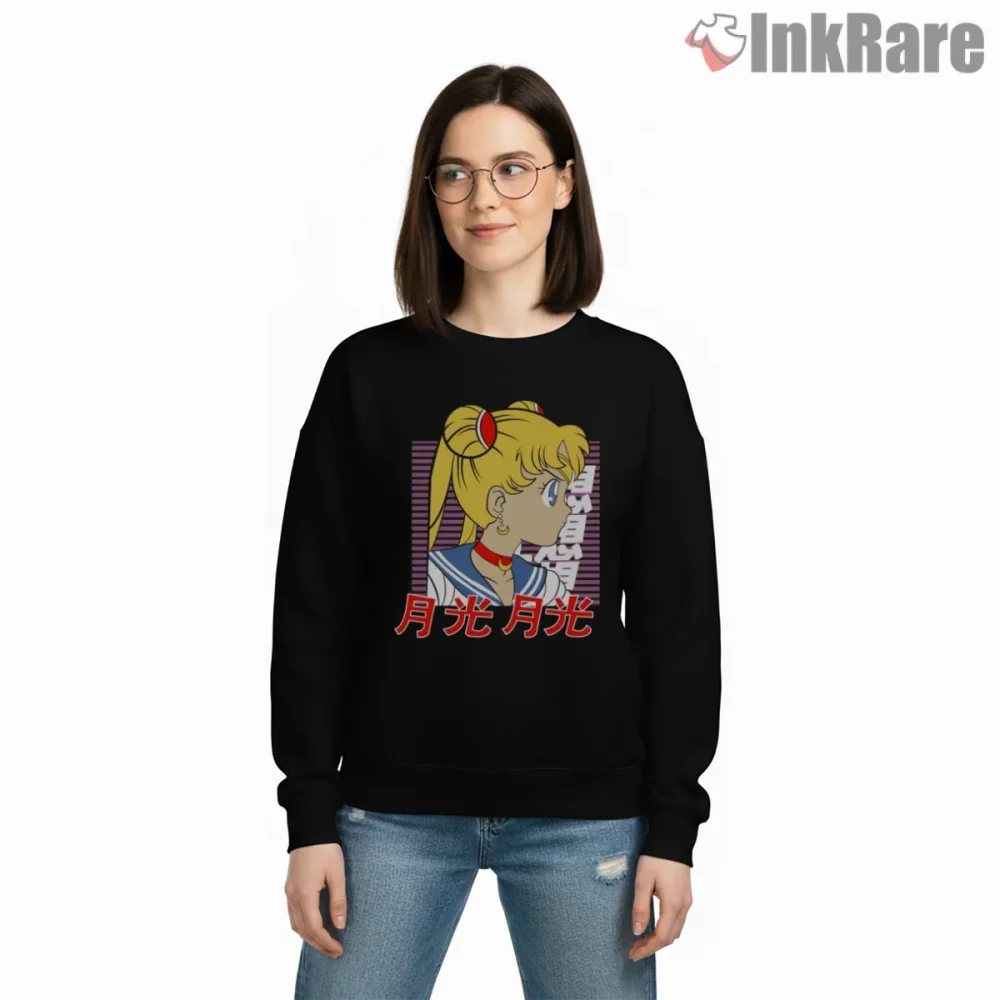 Classic Anime Sailor Moon Fan Art Shirt on graphic shirt for women graphic tee