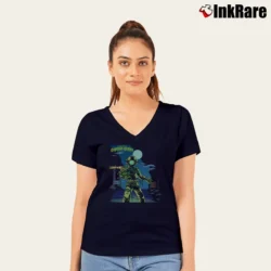 Women’s Classic Captain Cutler Sd V-Neck Tee in navy | Chic Neckline, Soft Texture