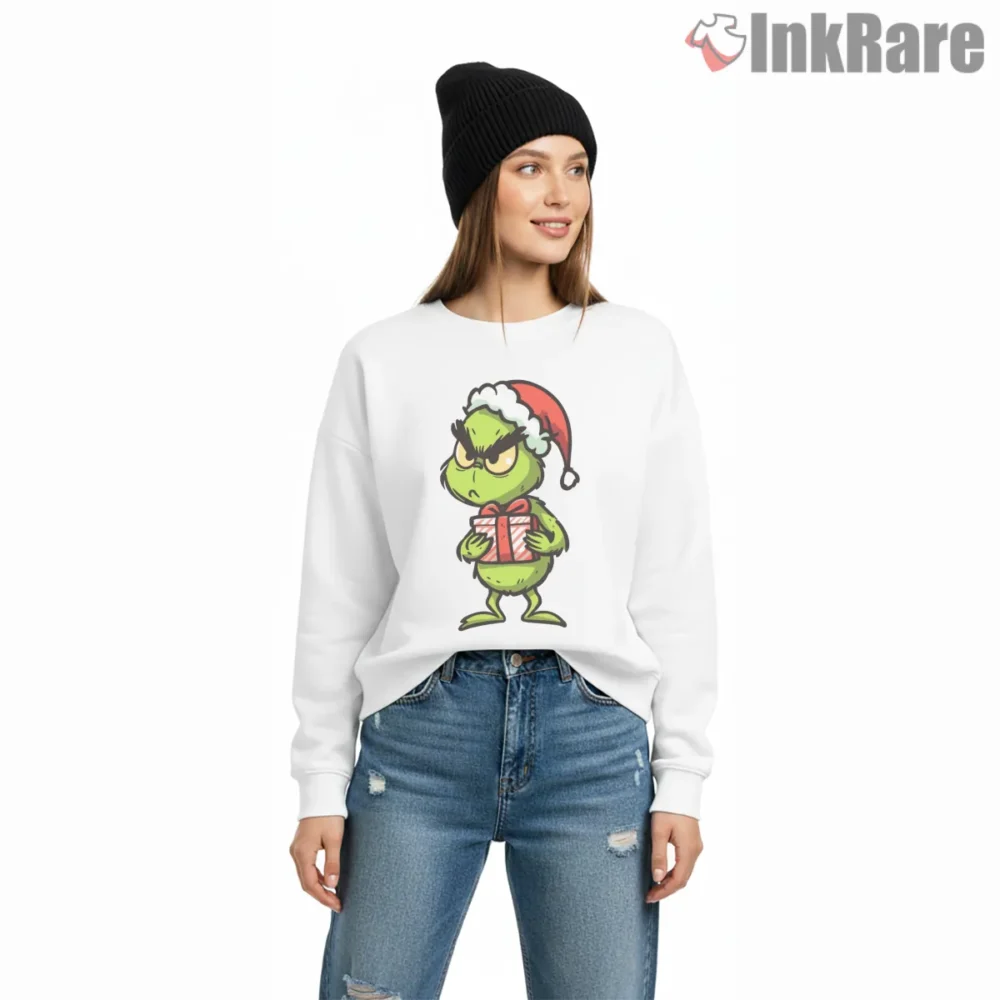 Classic Grinch Gift Christmas Shirt on graphic shirt for women graphic tee