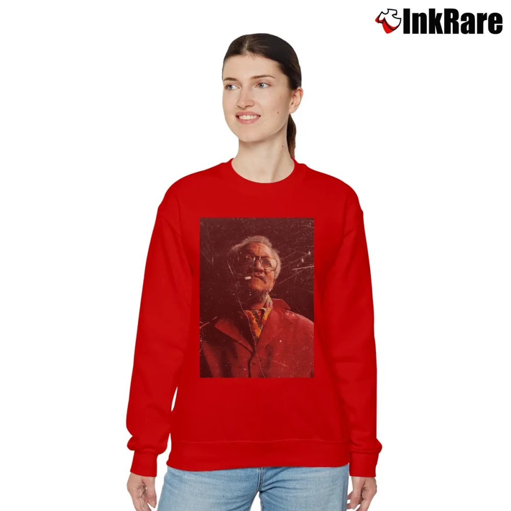 Women’s Classic Redd Foxx Before Sanford Relaxed Sweatshirt in red | Soft, Laid-Back Vibe