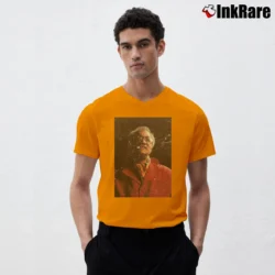 Men’s Classic Redd Foxx Before Sanford V-Neck Tee in orange | Sharp, Breathable, Everyday Staple