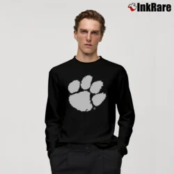 Men’s Clemson Paw Long-Sleeve Shirt in black | Sleek, Lightweight, Year-Round Wear