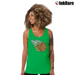 Women’s Cleveland Cavaliers Wings Logo Tank Top in irish green | Lightweight, Movement-Friendly