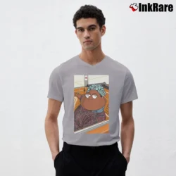 Men’s Cleveland Jr Family Guy V-Neck Tee in sport grey | Sharp, Breathable, Everyday Staple
