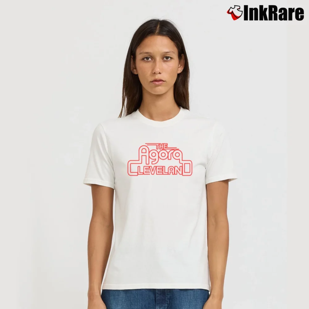 Women’s Cleveland The Agora Ballroom Concert Signature T-Shirt in white | Soft, Flattering Fit