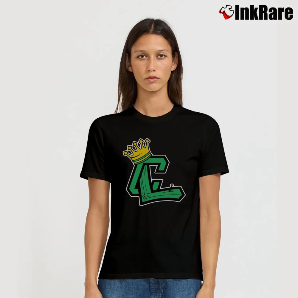 Women’s Clinton Lumberkings Baseball Fan Signature T-Shirt in black | Soft, Flattering Fit