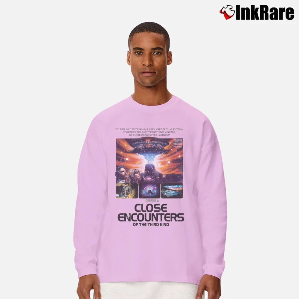 Men’s Close Encounters Of The Third Kind Long-Sleeve Shirt in light pink | Sleek, Lightweight, Year-Round Wear