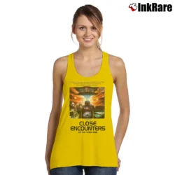 Women’s Close Encounters Of The Third Kind Tank Top in yellow | Lightweight, Movement-Friendly