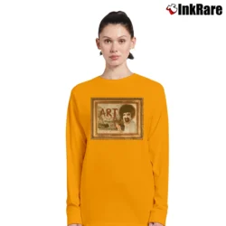 Women’s Clown Bob Halloween 90s Scary Movie Horror Long-Sleeve Top in orange | Sleek, Versatile, All-Season