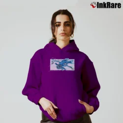 Women’s Clutch Warmouth Hardcore Music Cozy Hoodie in purple | Warm, Structured, Stylish