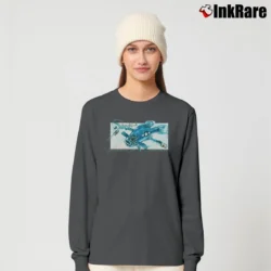Women’s Clutch Warmouth Hardcore Music Long-Sleeve Top in charcoal | Sleek, Versatile, All-Season