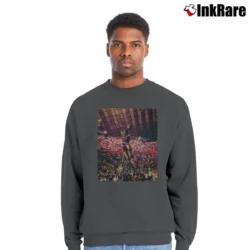 Men’s clyde drexler the glide for Retro NBA Fans Crewneck Sweatshirt in charcoal | Cozy Fabric, Clean Style