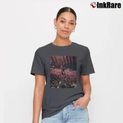 Women’s clyde drexler the glide for Retro NBA Fans Signature T-Shirt in charcoal | Soft, Flattering Fit
