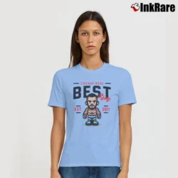 Women’s cm punk best in the world for Pro Wrestling Fans Signature T-Shirt in light blue | Soft, Flattering Fit
