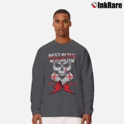 Men’s cm punk pro wrestling best in the world for Hardcore Fans Long-Sleeve Shirt in charcoal | Sleek, Lightweight, Year-Round Wear