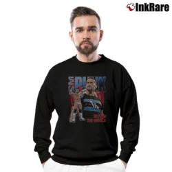 Men’s cm punk vintage for Classic Wrestling Fans Crewneck Sweatshirt in black | Cozy Fabric, Clean Style