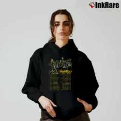 Women’s CNCO Tour Dates 2018 2019 Concert Cozy Hoodie in black | Warm, Structured, Stylish