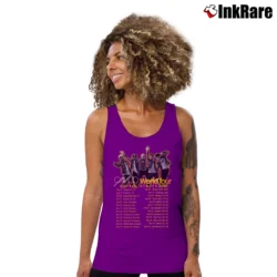 Women’s CNCO Tour Dates 2018 2019 Concert Tank Top in purple | Lightweight, Movement-Friendly
