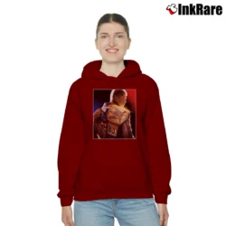 Women’s Cody Rhodes Backlash France Cozy Hoodie in maroon | Warm, Structured, Stylish