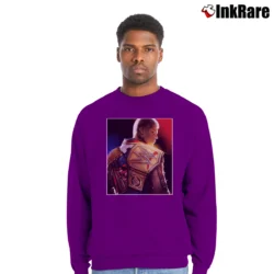 Men’s Cody Rhodes Backlash France Crewneck Sweatshirt in purple | Cozy Fabric, Clean Style
