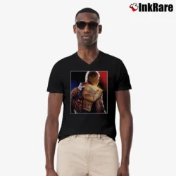 Men’s Cody Rhodes Backlash France V-Neck Tee in black | Sharp, Breathable, Everyday Staple