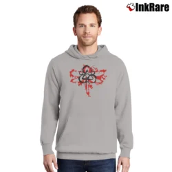 Men’s Coheed And Cambria Dragonfly Rock Band Pullover Hoodie in sport grey | Cozy, Durable, Modern Fit