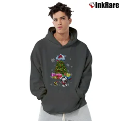 Men’s Colorado Avalanche Snoopy Ugly Christmas Pullover Hoodie in charcoal | Cozy, Durable, Modern Fit