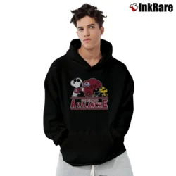 Men’s Colorado Avalanche Snoopy Woodstock Pullover Hoodie in black | Cozy, Durable, Modern Fit