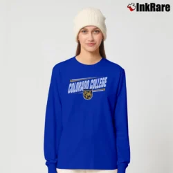 Women’s Colorado College Tigers Long-Sleeve Top in royal blue | Sleek, Versatile, All-Season