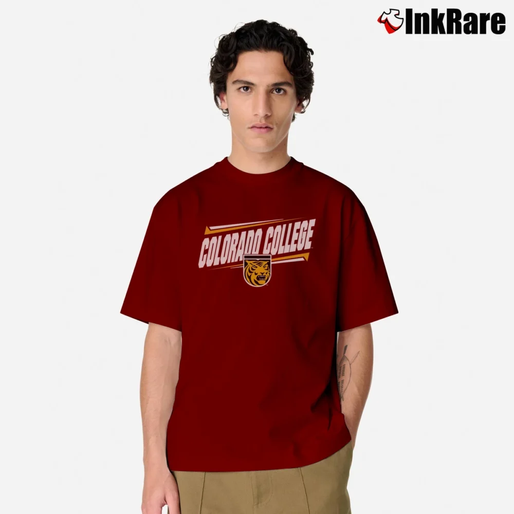 Men’s Colorado College Tigers Classic T-Shirt in maroon | Soft, Breathable Everyday Wear