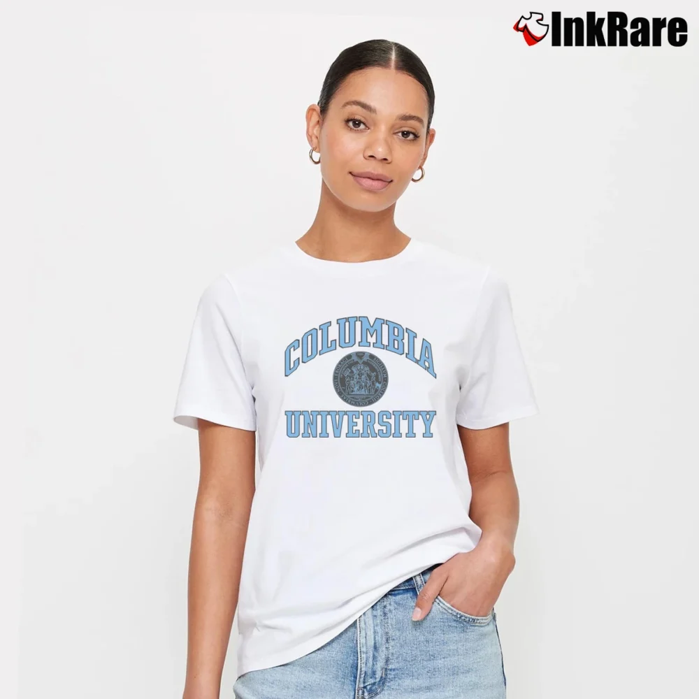 Women’s Columbia University Champion Signature T-Shirt in white | Soft, Flattering Fit