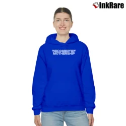 Women’s Comedy Mothership Cozy Hoodie in royal blue | Warm, Structured, Stylish