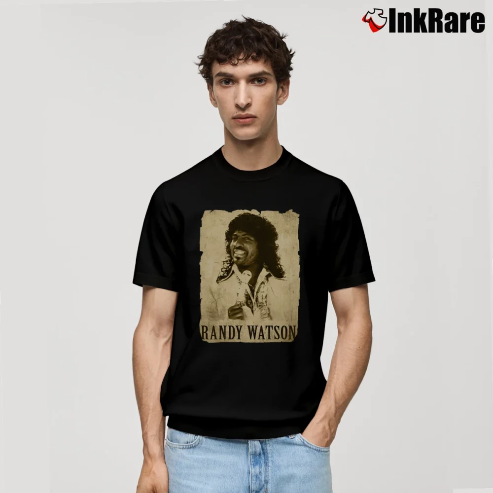 Men’s Coming To America Randy Watson Classic T-Shirt in black | Soft, Breathable Everyday Wear