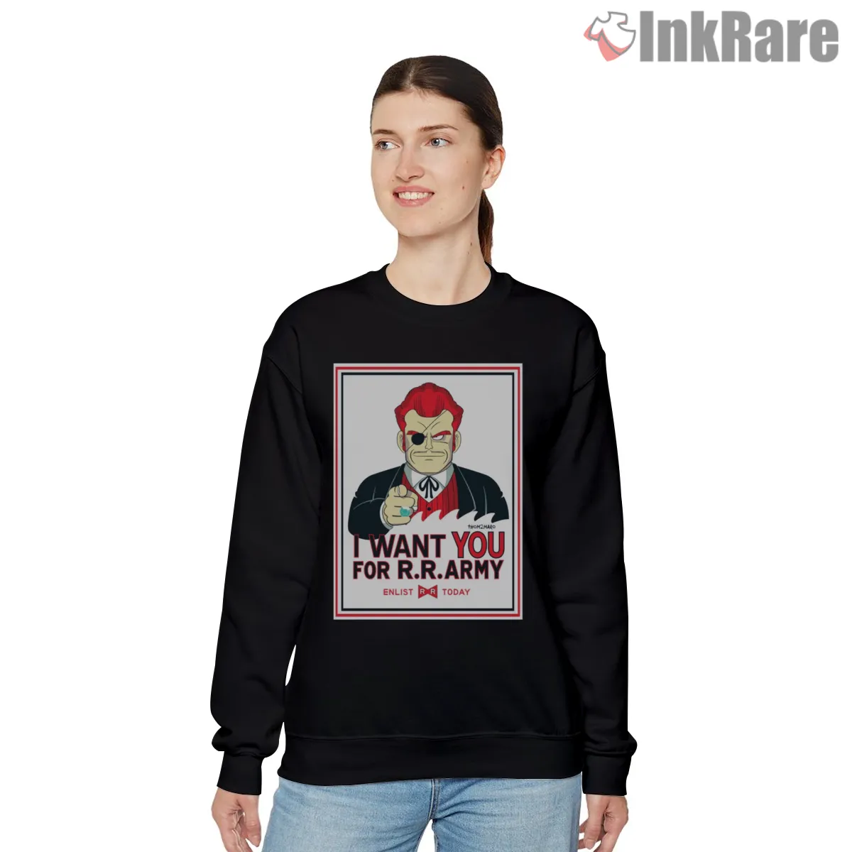 Commander Red Ribbon Army Recruitment Shirt Commander Red Ribbon Army Recruitment Shirt on graphic shirt for women graphic tee